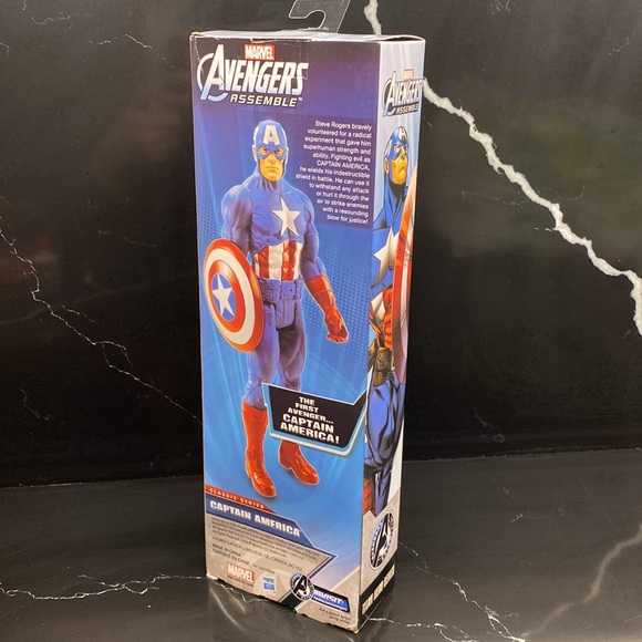 Captain America Marvel Avengers toy Titan Hero Series Hasbro NWT - Picture 6 of 8